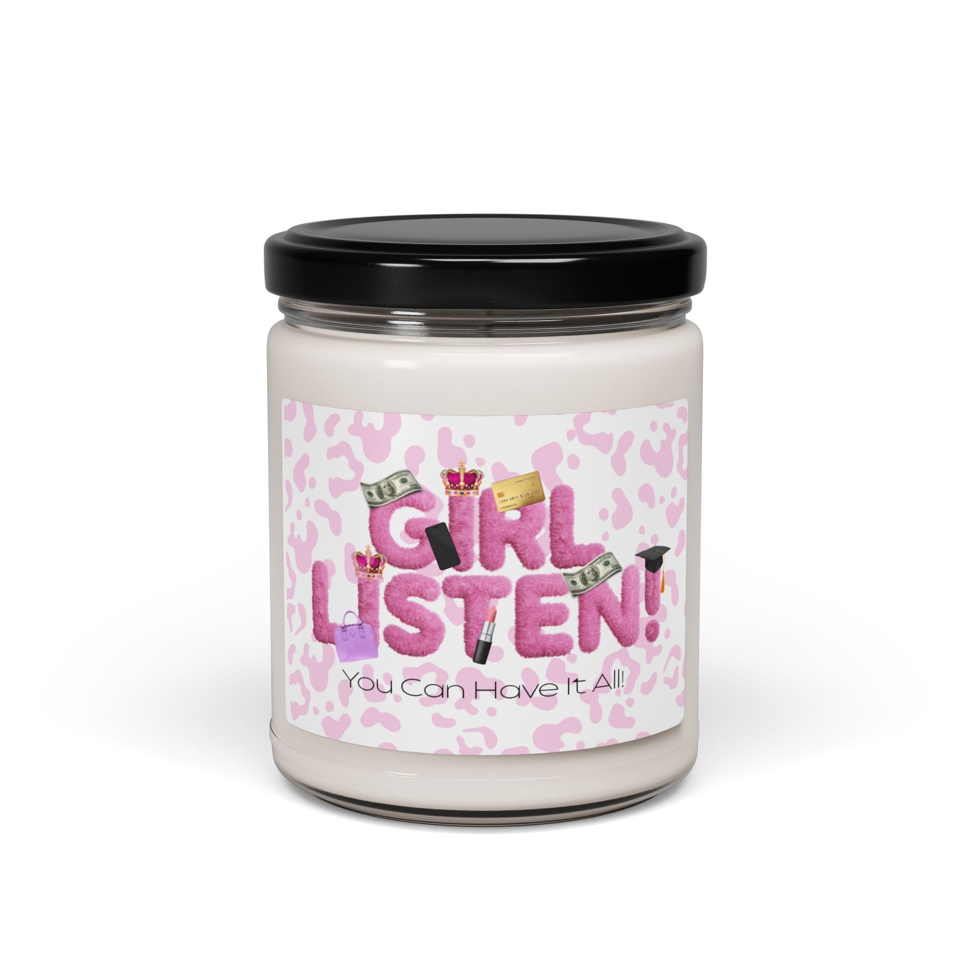 Affirm Yourself 'Girl Listen' Organic Soy Candle