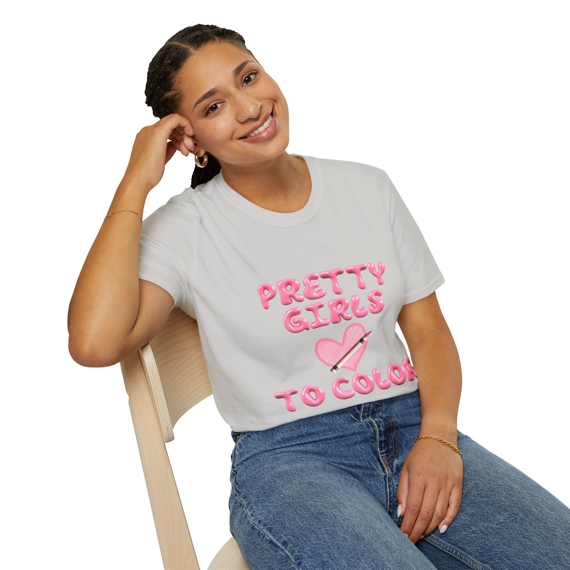 "Love To Color " Cotton Tee
