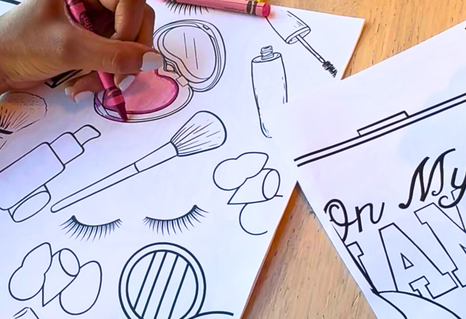Girl Listen Vol. 1 Coloring Book