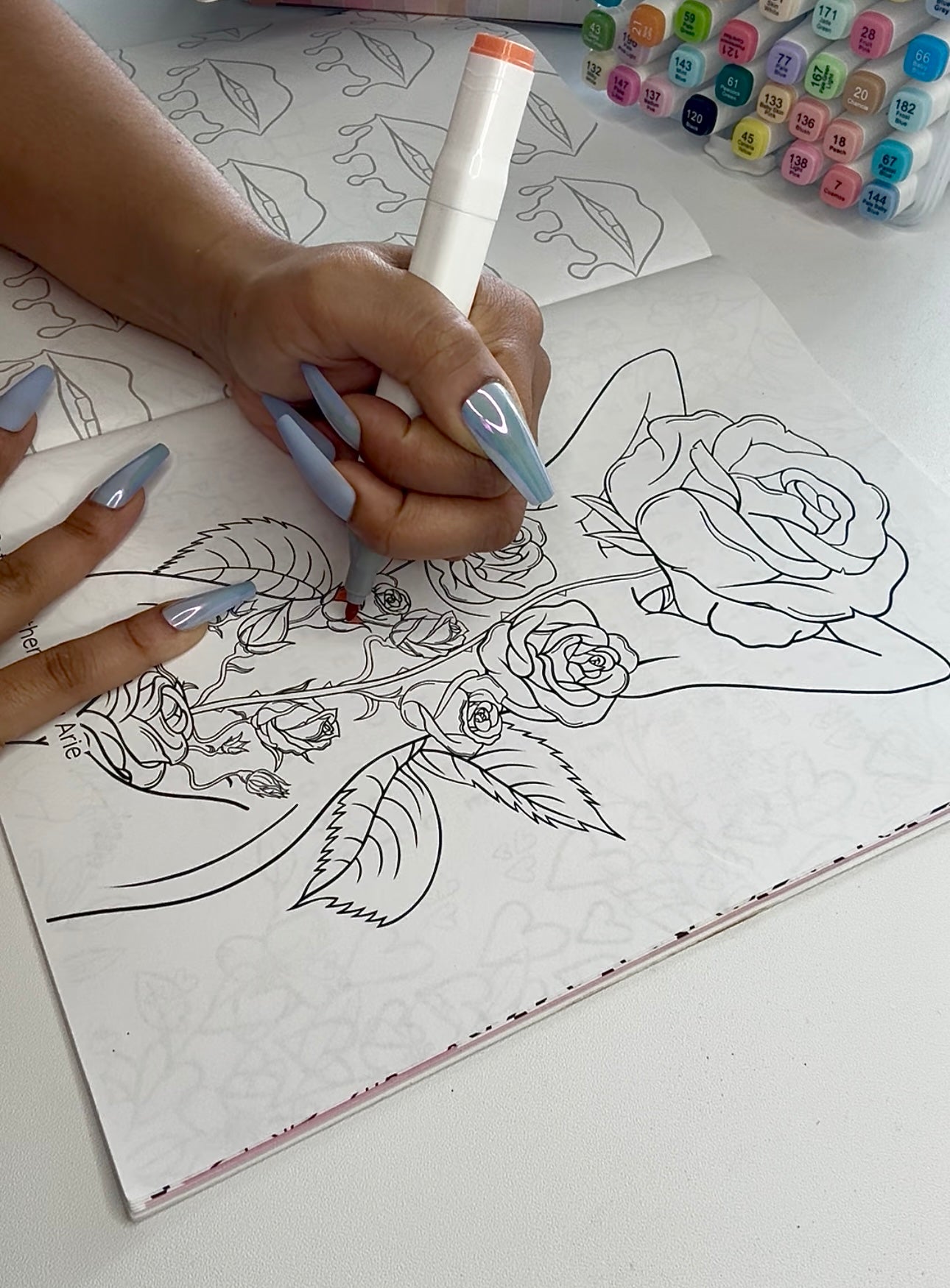 Girl Listen Vol. 1 Coloring Book