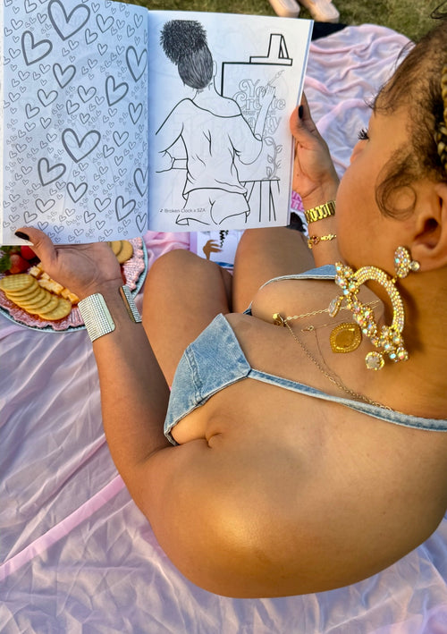 Girl Listen Vol. 1 Coloring Book